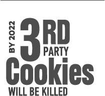 3RD Party Cookies will be killed